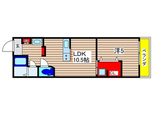 仮)Like作草部セカンドの物件間取画像